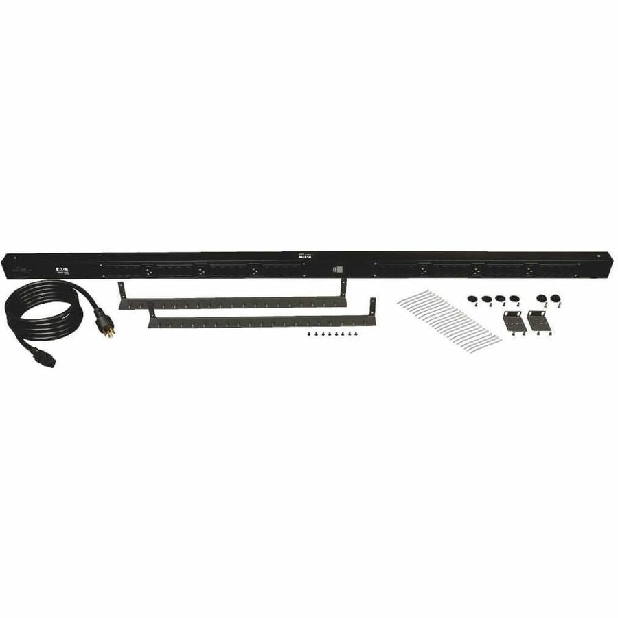 Eaton Tripp Lite Series 3.7kW Single-Phase Local Metered PDU, 208/230V Outlets (6-C19 & 32-C13 ) C20/L6-20P Cable 10 ft. (3.05 m) Cord, 0U Vertical — PDUMV20HV