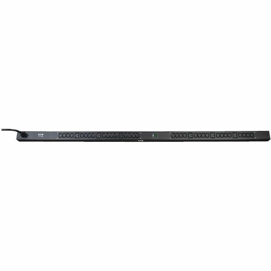 Eaton Tripp Lite Series 3.7kW Single-Phase Local Metered PDU, 208/230V Outlets (6-C19 & 32-C13 ) C20/L6-20P Cable 10 ft. (3.05 m) Cord, 0U Vertical — PDUMV20HV