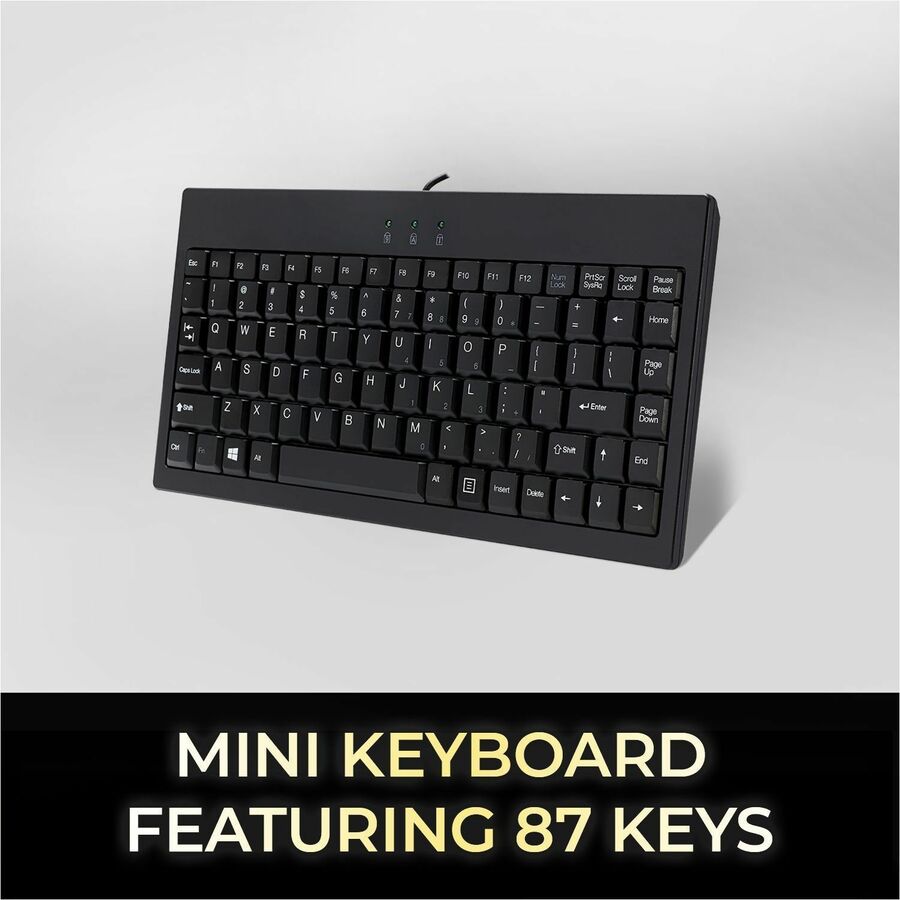 Adesso EasyTouch AKB-110B Mini Keyboard — AKB-110B