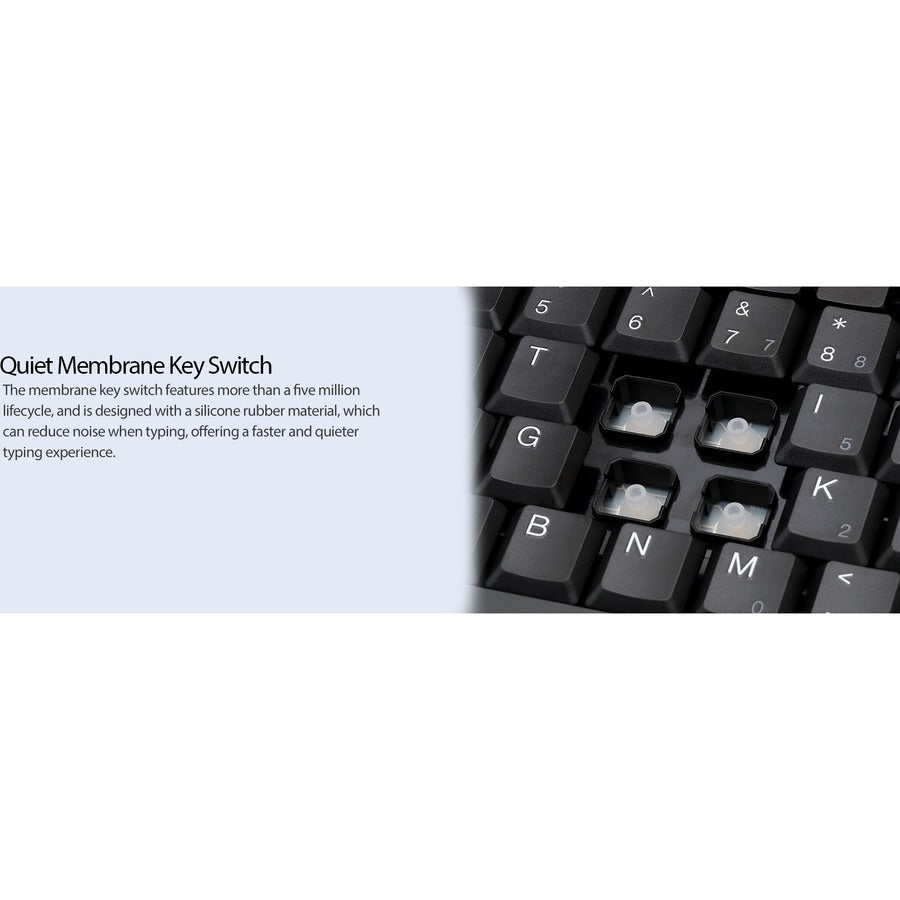 Adesso EasyTouch AKB-110B Mini Keyboard — AKB-110B