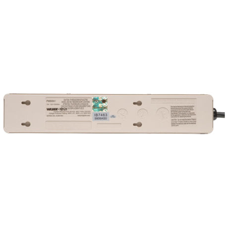Eaton Tripp Lite Series 6-Outlet Commercial-Grade Surge Protector, 6 ft. (1.83 m) Cord, 900 Joules, 12.5-in. length — PM6SN1