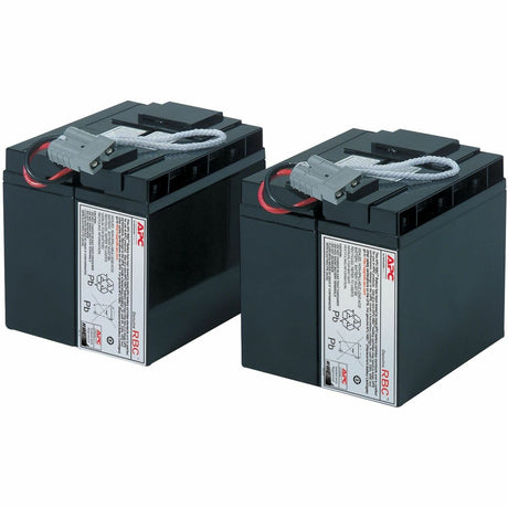 APC Replacement Battery Cartridge for Smart-UPS Line Interactive, 12V 17Ah lead-acid battery, 2-year repair or replace warranty — RBC55