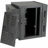 Eaton Tripp Lite Series SmartRack 12U Switch-Depth Wall-Mount Small Rack Enclosure for Harsh Environments, Hinged Back — SRW12USNEMA