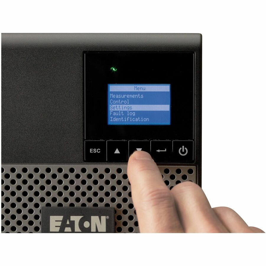 Eaton 5P 1440VA 1100W 120V Line-Interactive UPS, 5-15P, 8x 5-15R Outlets, True Sine Wave, Cybersecure Network Card Option, Tower — 5P1500