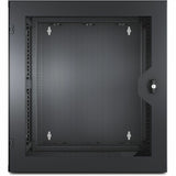 APC NetShelter 13U Wallmount Rack Cabinet Vented Door Double Hinged Server Depth — AR100HD