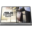 Asus ZenScreen MB16AC 16" Class Full HD LCD Monitor - 16:9 - Dark Gray, Black — MB16AC