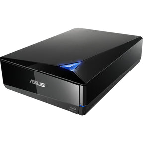 Asus Turbo Drive BW-16D1X-U Blu-ray Writer - External - Black — BW-16D1X-U/BLK/G/AS/P2G