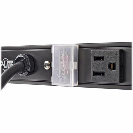 Eaton Tripp Lite Series 16-Outlet Vertical Power Strip, 120V, 15A, NEMA 5-15P, 15 ft. (4.57 m) Cord, 48 in., Black Housing — PS4816B