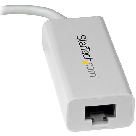 StarTech.com USB-C to Gigabit Ethernet Adapter - White - Thunderbolt 3 Port Compatible - USB Type C Network Adapter — US1GC30W
