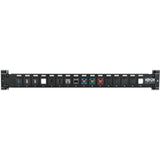 Eaton Tripp Lite Series 16-Port 1U Rack-Mount Unshielded Blank Keystone/Multimedia Patch Panel, RJ45 Ethernet, USB, HDMI, Cat5e/6 — N062-016-KJ