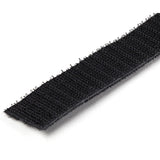 StarTech.com Hook-and-Loop Cable Management Tie - 100 ft. Bulk Roll - Black - Cut-to-Size Cable Wrap / Straps — HKLP100