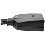 Eaton Tripp Lite Series 2-Port USB/VGA Cable KVM Switch with Cables and USB Peripheral Sharing — B032-VU2