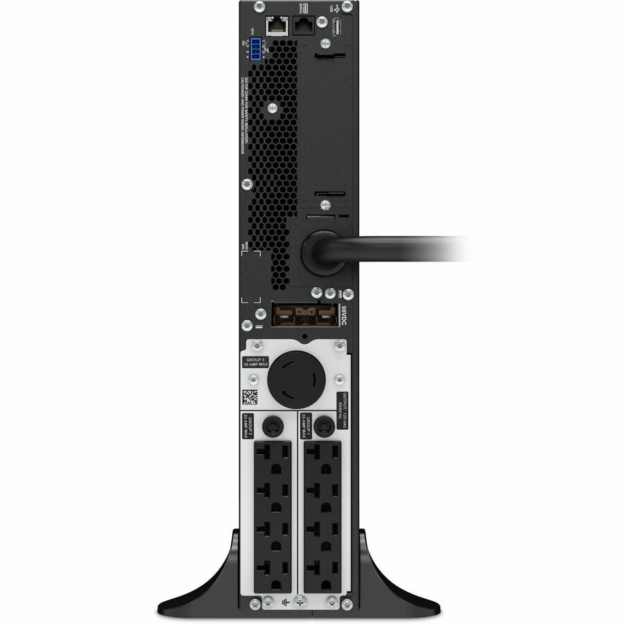 APC Smart-UPS On-Line, 3kVA, Tower, 120V, 8x 5-20R+1x L5-30R NEMA outlets, SmartSlot, Extended runtime, W/O rail kit — SRT3000XLA