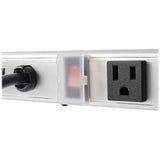 Eaton Tripp Lite Series 12 Right-Angle Outlet Vertical Power Strip, 120V, 15A, 15 ft. (4.57 m) Cord, 5-15P, 36 in. — PS3612RA