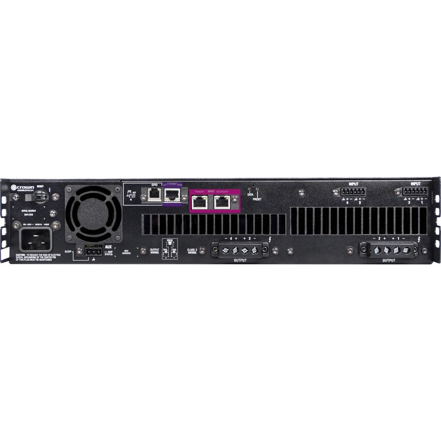 Crown DriveCore Install DCi 4|1250DA Amplifier - 5000 W RMS - 4 Channel — DCI4X1250DA-U-USFX