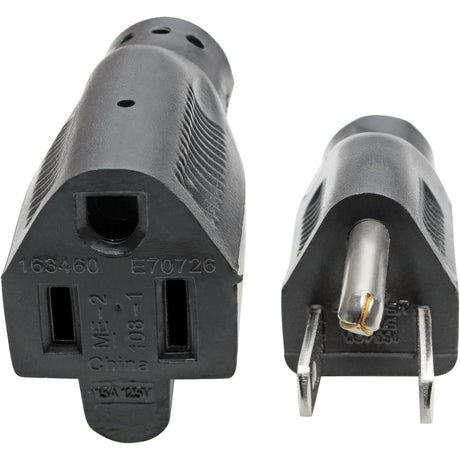 Eaton Tripp Lite Series Power Extension Cord, NEMA 5-15P to NEMA 5-15R - Heavy-Duty, 15A, 120V, 14 AWG, 25 ft. (7.62 m), Black — P024-025