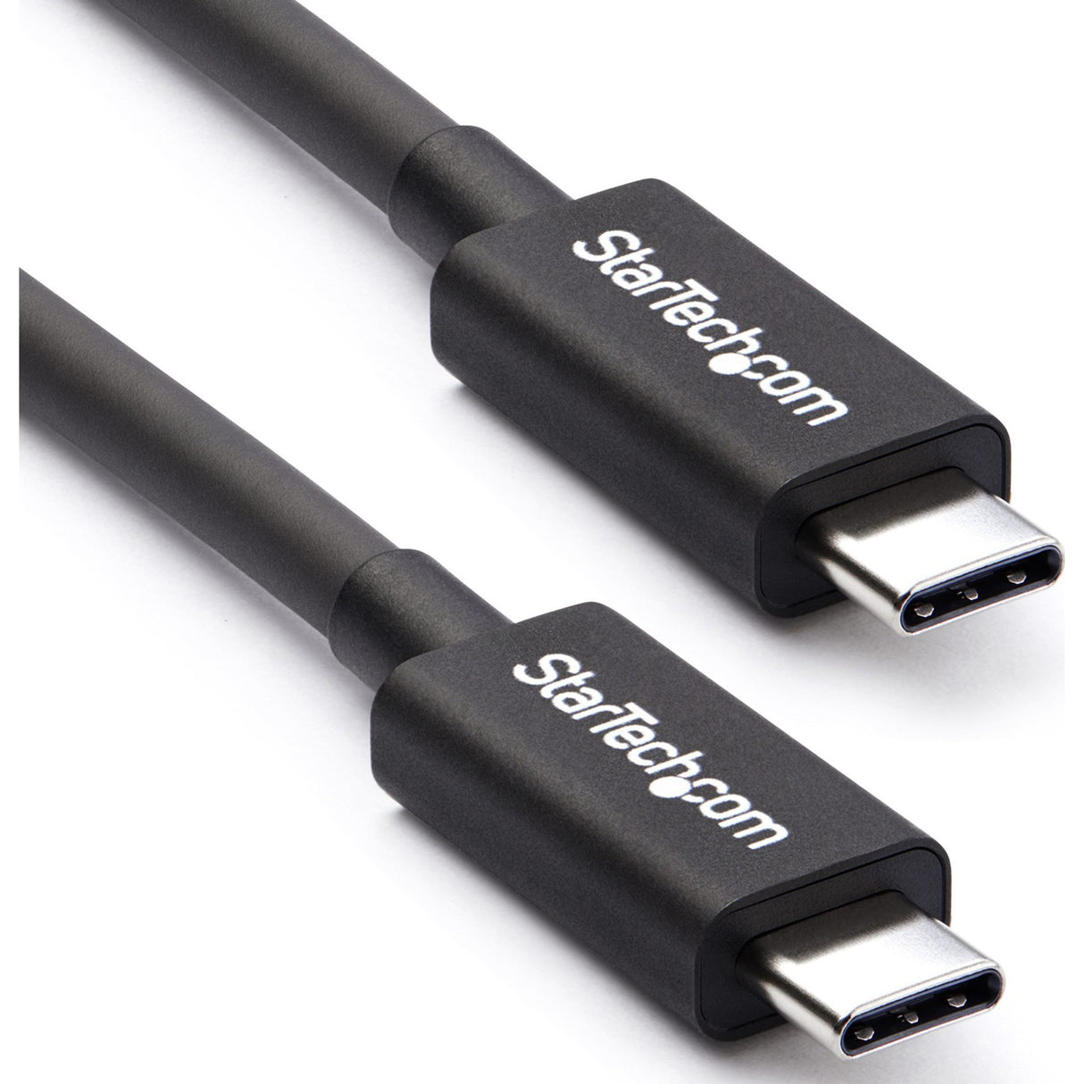 StarTech.com 50cm (1.6ft) Thunderbolt 3 Cable, 40Gbps, 100W PD, 4K/5K Video, Thunderbolt-Certified, Compatible w/ TB4/USB 3.2/DisplayPort — TBLT34MM50CM