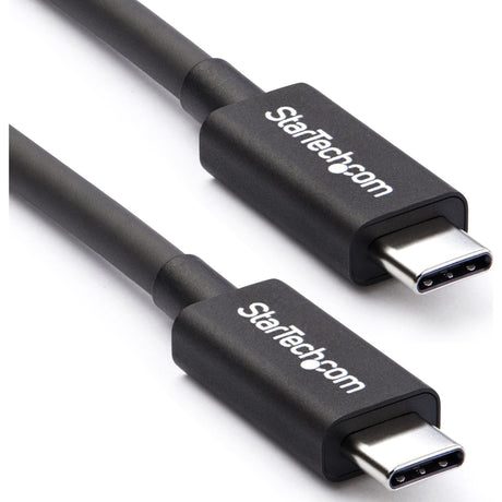 StarTech.com 50cm (1.6ft) Thunderbolt 3 Cable, 40Gbps, 100W PD, 4K/5K Video, Thunderbolt-Certified, Compatible w/ TB4/USB 3.2/DisplayPort — TBLT34MM50CM