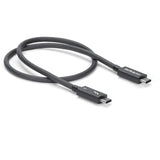 StarTech.com 50cm (1.6ft) Thunderbolt 3 Cable, 40Gbps, 100W PD, 4K/5K Video, Thunderbolt-Certified, Compatible w/ TB4/USB 3.2/DisplayPort — TBLT34MM50CM