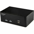 StarTech.com 2 Port DisplayPort Dual-Monitor KVM Switch - DisplayPort KVM - 4K 60 Hz — SV231DPDDUA2
