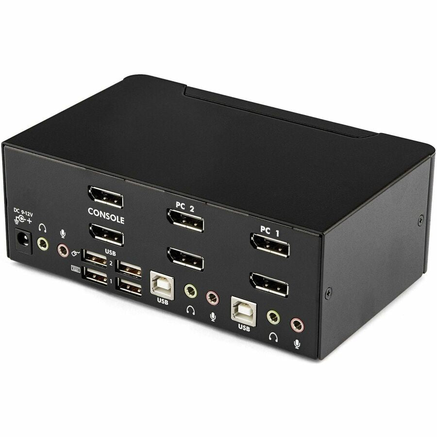 StarTech.com 2 Port DisplayPort Dual-Monitor KVM Switch - DisplayPort KVM - 4K 60 Hz — SV231DPDDUA2