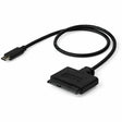 StarTech.com USB C To SATA Adapter - for 2.5" SATA Drives - UASP - External Hard Drive Cable - USB Type C to SATA Adapter — USB31CSAT3CB