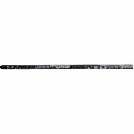 Eaton 23kW 220-240V 3PH Switched PDU - LX Interface, Gigabit, 30 Outlets, IEC 309 32A Red 380-415V Input, LCD, 1.8 m Cord, 0U 1.8 m Height, TAA — PDU3XEVSR6G32B