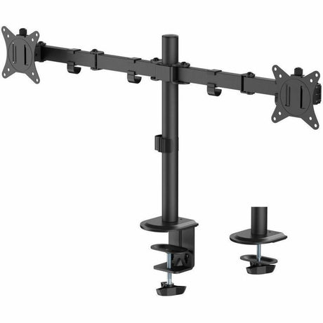 SIIG Dual Monitor Articulating Desk Mount - Fits 13" to 32" monitors - Max Load 19.8 lbs each - VESA Plate 75x75/100x100mm — CE-MT1822-S1
