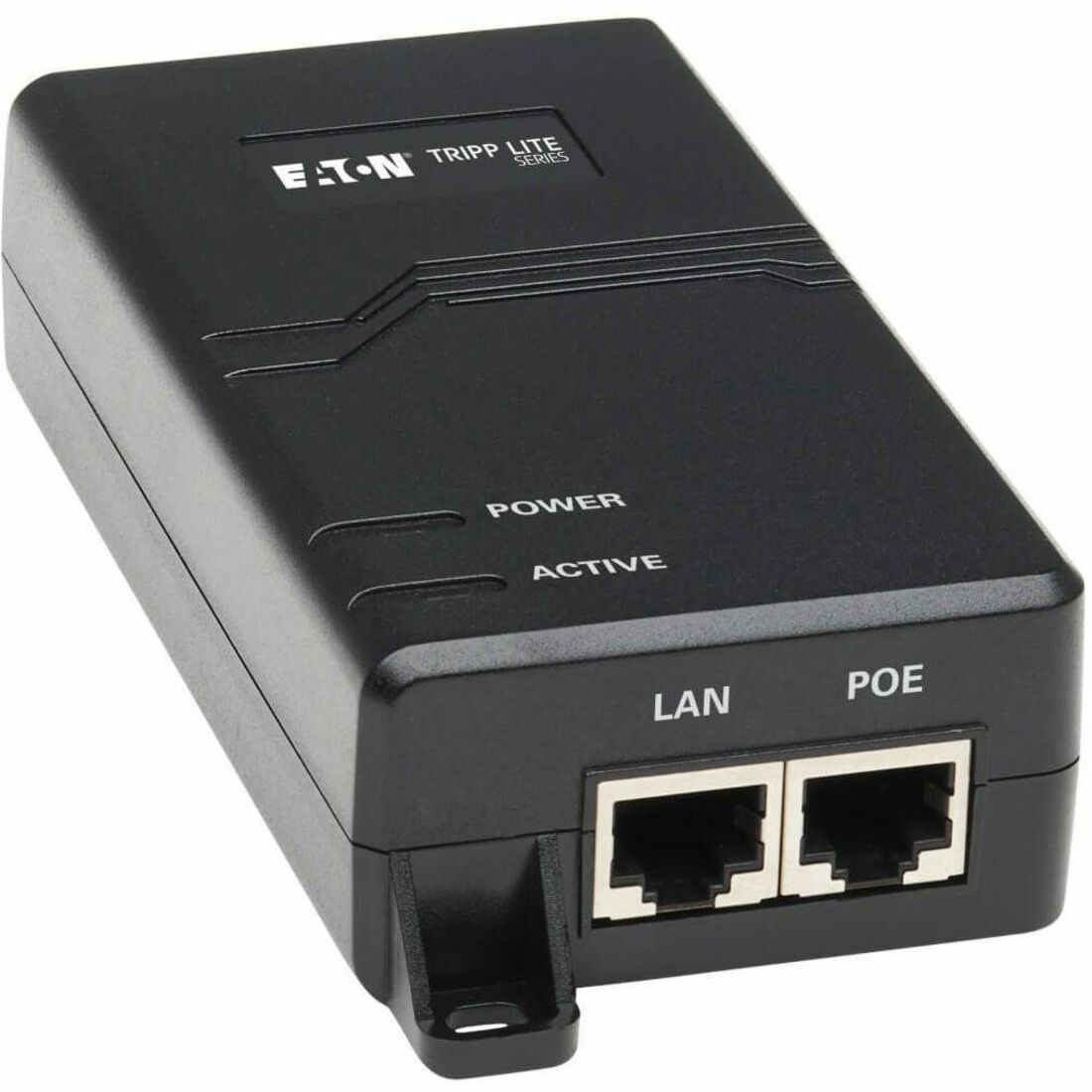 Eaton Tripp Lite Series Gigabit PoE+ Midspan Active Injector - IEEE 802.3at/802.3af, 30W, 1 Port — NPOE-30W-1G