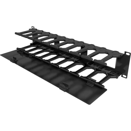Vertiv 2U x 4" Horizontal Cable Manager, Single-Sided with Cover — VRA1003