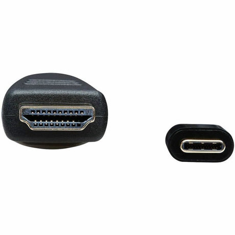 Eaton Tripp Lite Series USB-C to HDMI Active Adapter Cable (M/M), 4K 60 Hz, 4:4:4, HDCP 2.2, Mid-Cable Adapter, Black, 15 ft. (4.6 m) — U444-015-H4K6BM