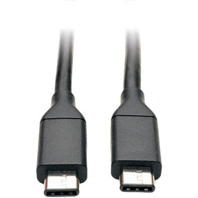 Eaton Tripp Lite Series USB-C Cable (M/M) - USB 3.2, Gen 1 (5 Gbps), Thunderbolt 3 Compatible, 3 ft. (0.91 m) — U420-003