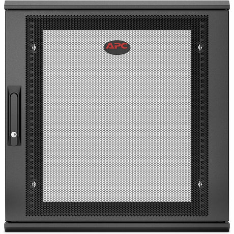 APC NetShelter 12U Wallmount Rack Enclosure Cabinet Single Hinged Switch Depth — AR112SH4