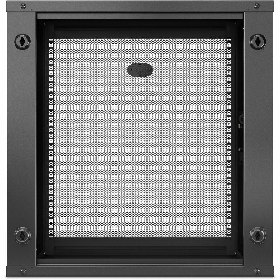 APC NetShelter 12U Wallmount Rack Enclosure Cabinet Single Hinged Switch Depth — AR112SH4