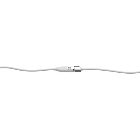 Logitech Rally Mic Pod Extension Cable, 33 ft, White — 952-000047