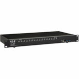 Eaton Tripp Lite Series 16-Port DisplayPort/USB KVM Switch with Audio/Video and USB Peripheral Sharing, 4K 60 Hz, 1U Rack-Mount, TAA — B024-DPU16
