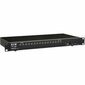 Eaton Tripp Lite Series 16-Port DisplayPort/USB KVM Switch with Audio/Video and USB Peripheral Sharing, 4K 60 Hz, 1U Rack-Mount, TAA — B024-DPU16