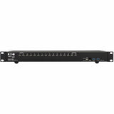Eaton Tripp Lite Series 16-Port DisplayPort/USB KVM Switch with Audio/Video and USB Peripheral Sharing, 4K 60 Hz, 1U Rack-Mount, TAA — B024-DPU16