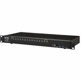 Eaton Tripp Lite Series 16-Port DisplayPort/USB KVM Switch with Audio/Video and USB Peripheral Sharing, 4K 60 Hz, 1U Rack-Mount, TAA — B024-DPU16