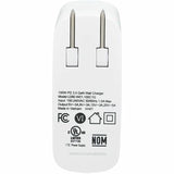 Eaton Tripp Lite Series Compact 1-Port USB-C Wall Charger - GaN Technology, 100W PD3.0 Charging, White — U280-W01-100C1G