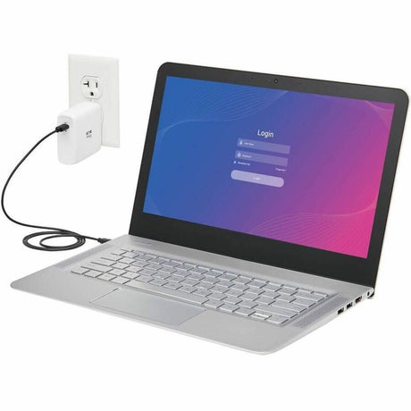 Eaton Tripp Lite Series Compact 1-Port USB-C Wall Charger - GaN Technology, 100W PD3.0 Charging, White — U280-W01-100C1G