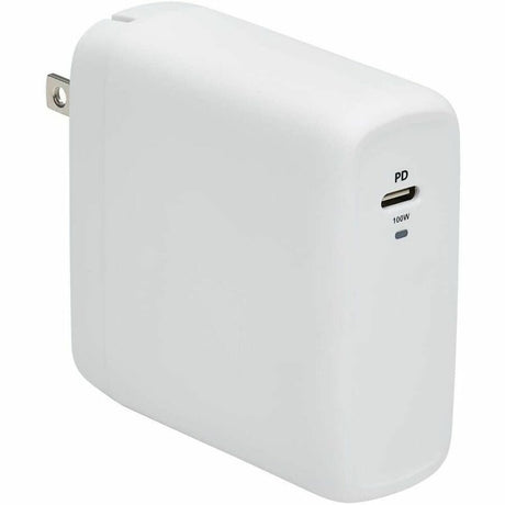 Eaton Tripp Lite Series Compact 1-Port USB-C Wall Charger - GaN Technology, 100W PD3.0 Charging, White — U280-W01-100C1G
