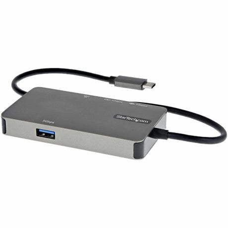 StarTech.com USB-C Multiport Adapter, USB C to 4K HDMI or VGA, USB Type-C Mini Dock, 100W PD Passthrough, 3x USB 3.0, GbE, 12" Long Cable — DKT30CHVPD2