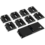 SIIG 1x8 1080p HDMI Splitter HDbitT over IP Extender Kit - 120m — CE-H26W11-S1
