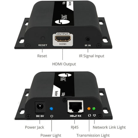 SIIG 1x8 1080p HDMI Splitter HDbitT over IP Extender Kit - 120m — CE-H26W11-S1