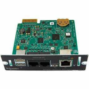 Device monitoring and management, Network Management Cards, NMC3 with Environmental Monitoring, secure remote UPS monitoring and management — AP9641