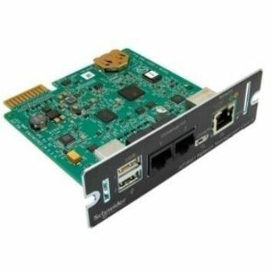 Device monitoring and management, Network Management Cards, NMC3 with Environmental Monitoring, secure remote UPS monitoring and management — AP9641
