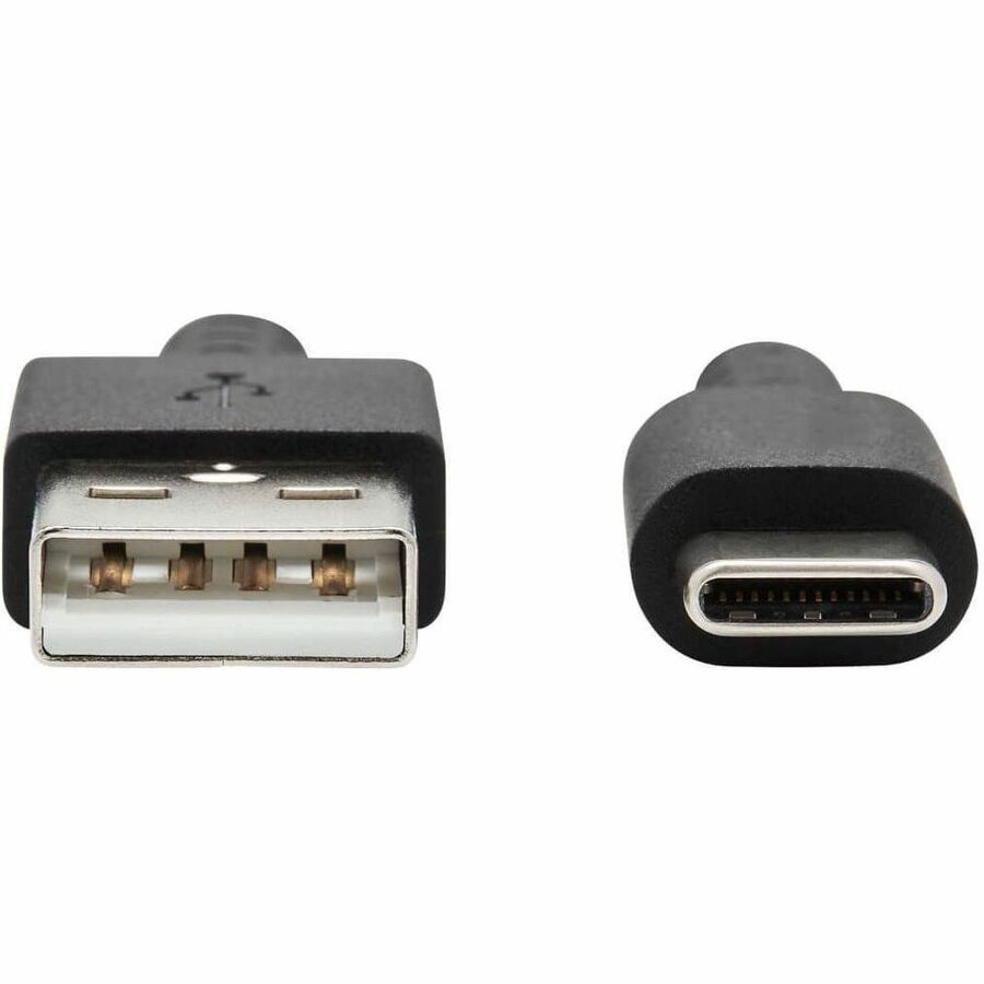 Eaton Tripp Lite Series Heavy-Duty USB-A to USB-C Cable, USB 2.0, UHMWPE and Aramid Fibers, (M/M), Gray, 6 ft. (1.83 m) — U038-006-GY-MAX