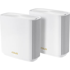 Asus ZenWiFi AX XT8 Wi-Fi 6 IEEE 802.11ax Ethernet Wireless Router — ZenWiFi AX (XT8 2PK) Whit