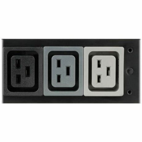 Eaton Tripp Lite Series 8.6kW 208/120V 3-Phase Basic PDU - 48 Outlets (36 C13, 6 C19, 6 5-15/20R), L21-30P Input, 6 ft. Cord, 70 in. 0U Rack — PDU3V6L2130